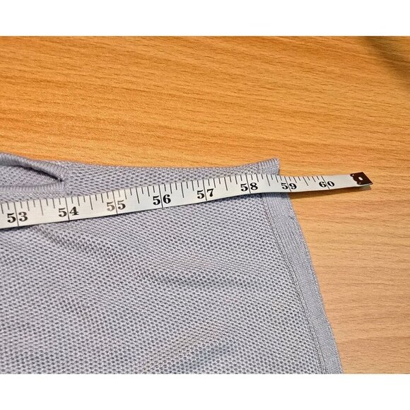 Lululemon Forward Flow Poncho OS Gray Knit Stretch Casual Comfort Silk Blend - Picture 6 of 13